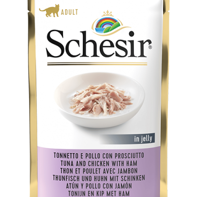 Schesir Gatto Tonnetto Pollo e Prosciutto 85gr Schesir Gatto Tonnetto Pollo e Prosciutto 85gr